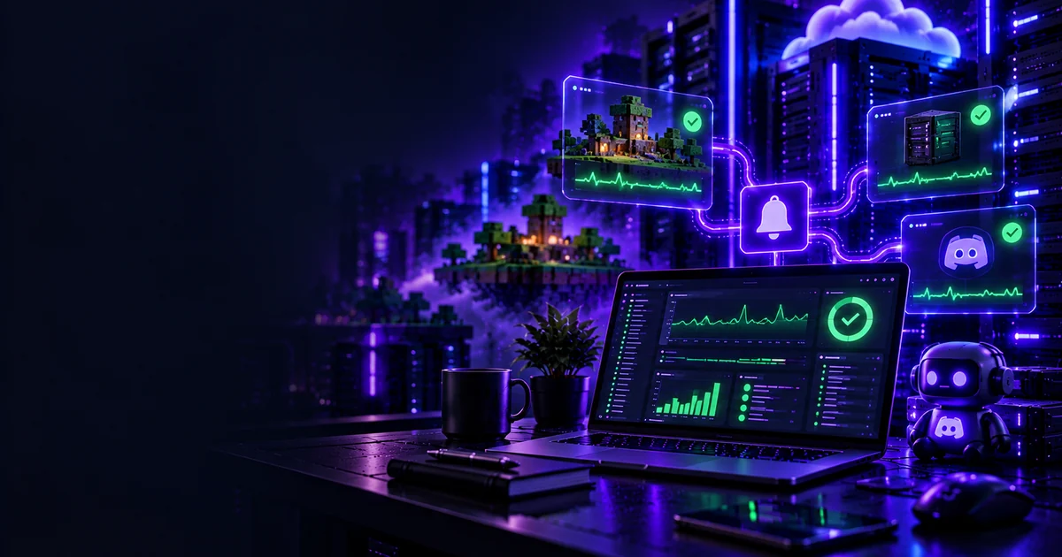 Illustration for How to Monitor Game Server and Discord Bot Uptime in 2026 (Practical Volyx Guide)