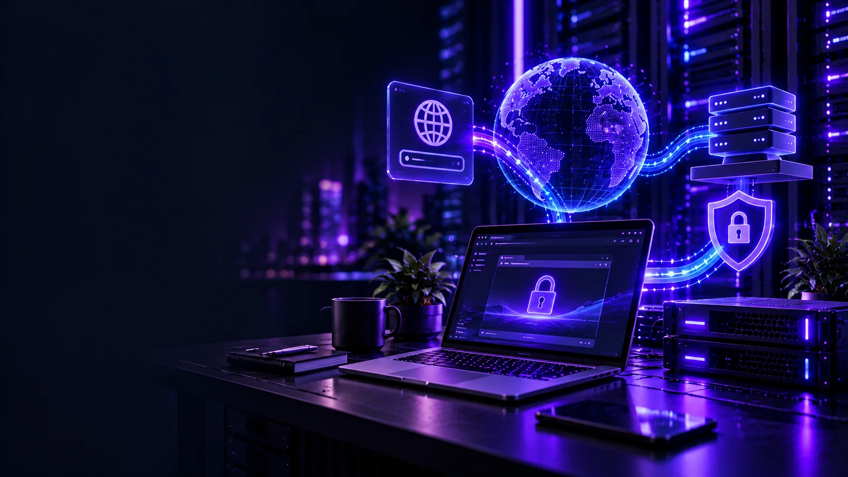 Illustration for How to Set Up a Custom Domain and HTTPS for Node.js in 2026 (DNS, Cloudflare & Nginx)